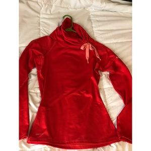 Nike Cowl neck Long Sleeve Fitted With tie